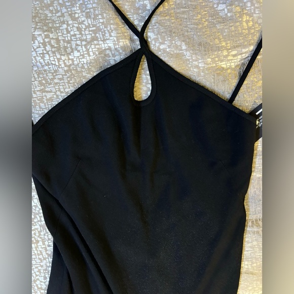 NWT Three Graces London Katrina Jersey maxi  Dress, black in size 6. - Picture 8 of 13